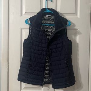 Columbia Navy Blue Lined Vest